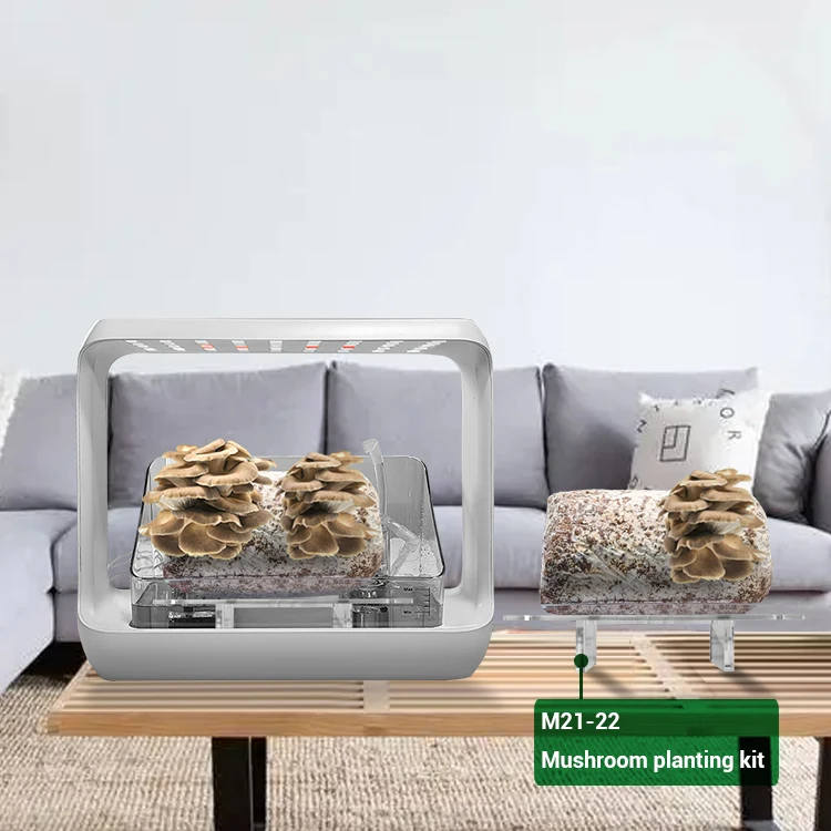 Custom logo  indoor grow box Smart garden grow light mushroom growing kit with 24W