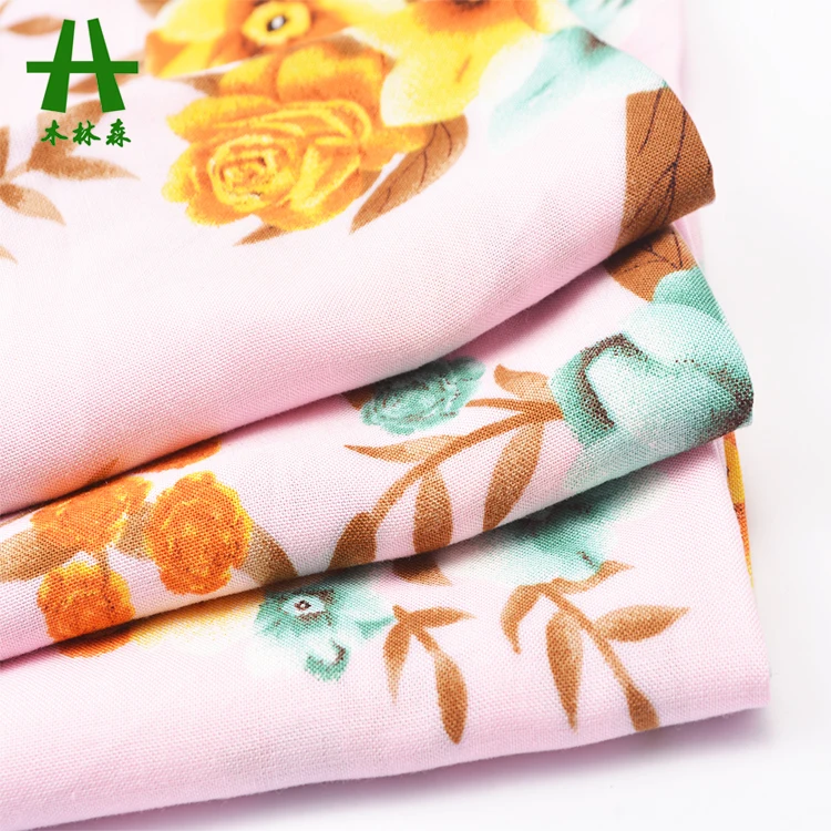 Mulinsen Textile High Quality 100% Rayon Challis Printed Woven Fabric Viscose for Clothing