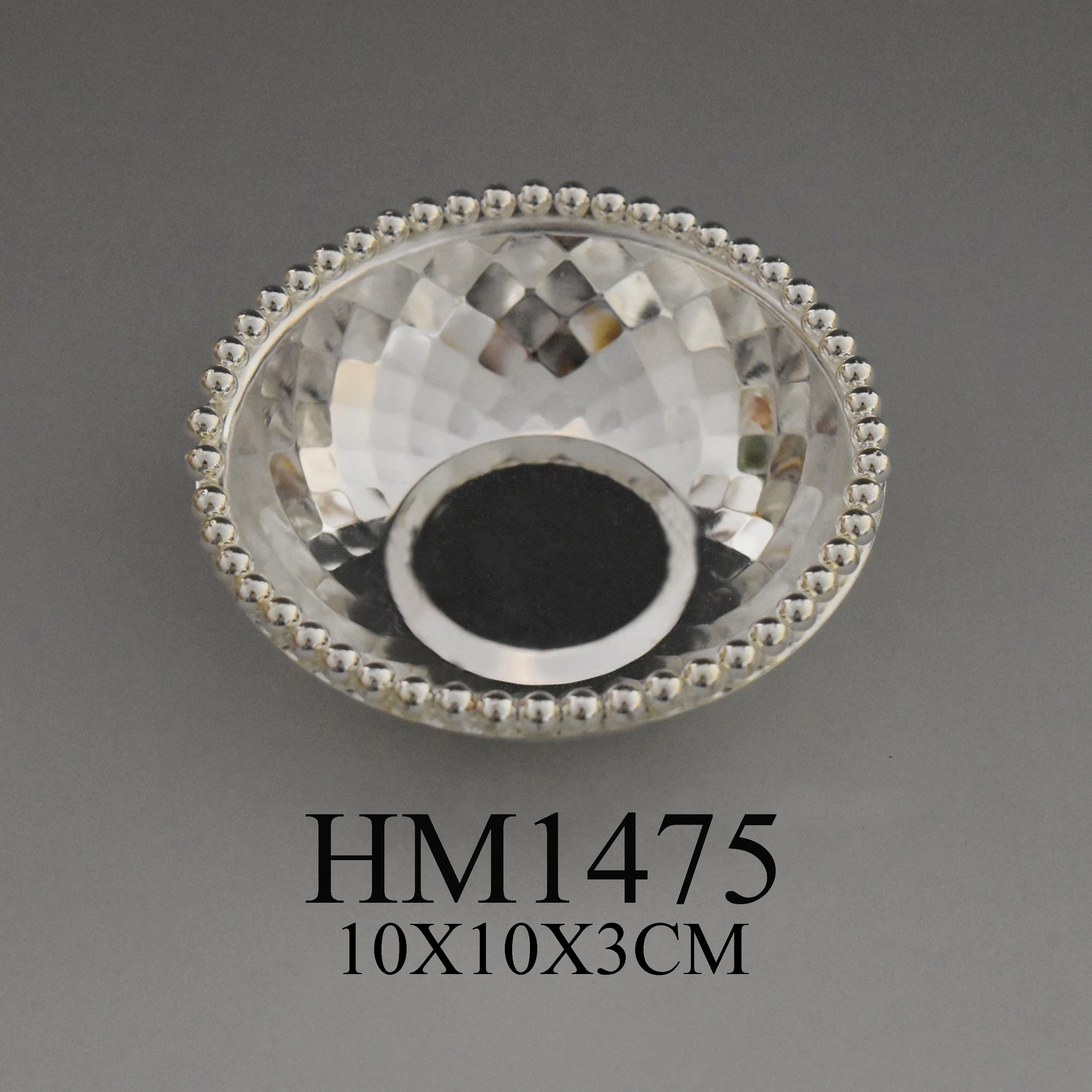 Diwali Gifts for Family Metal Candy Bowl Silver Plated Chocolate Bowl For Employees