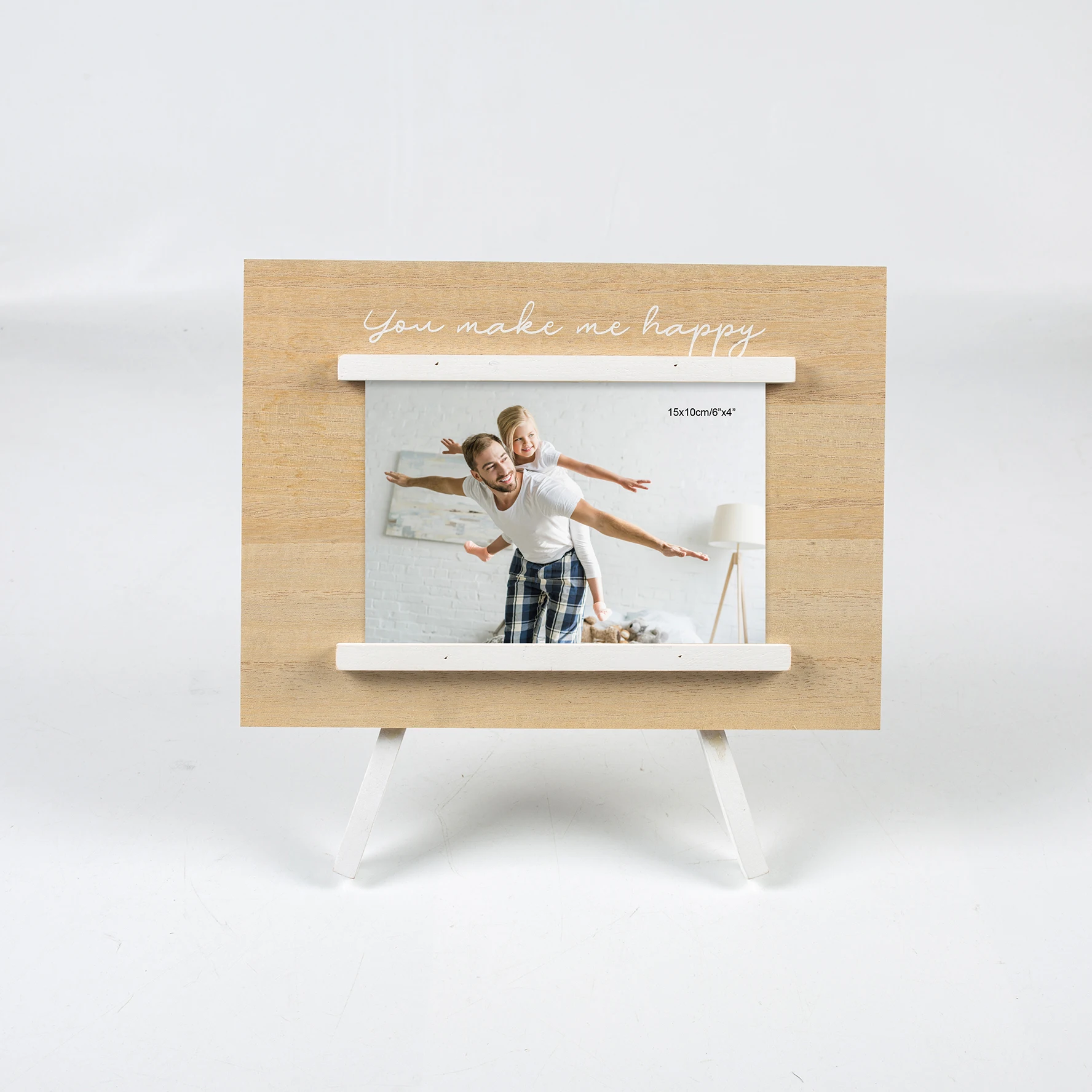 New Design Desktop Decoration My Family DIY Wood Picture Frame