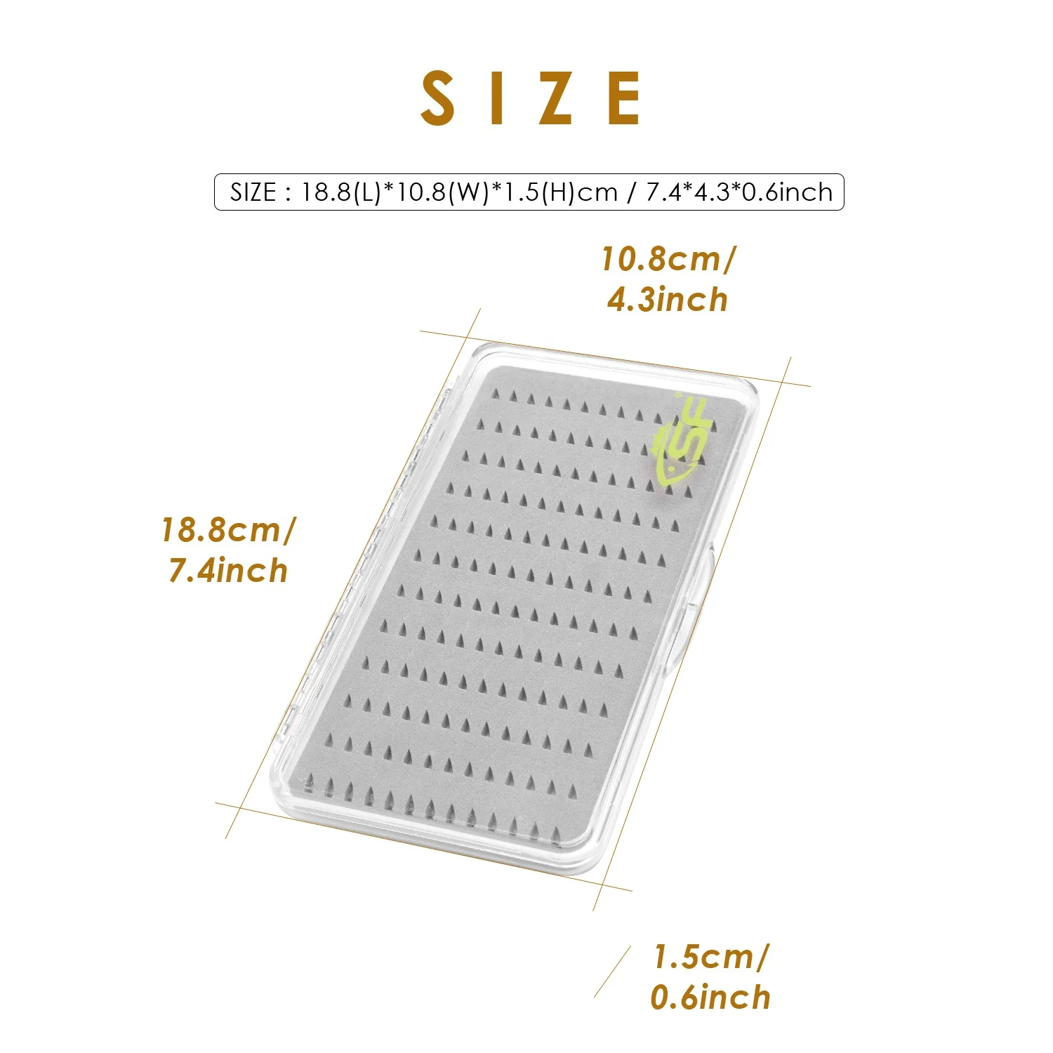 SF Super Slim Fly Fishing Trout Flies Fly Box