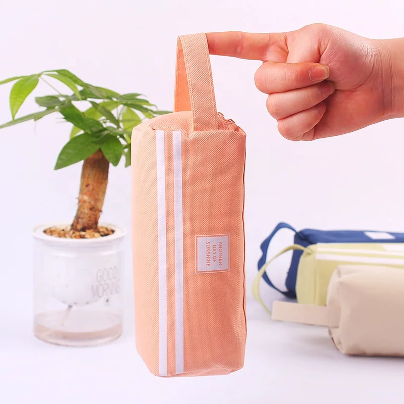 Small Pencil Case Student Pencil Pouch Coin Pouch Cosmetic Bag Office Stationery Organizer For Teen School