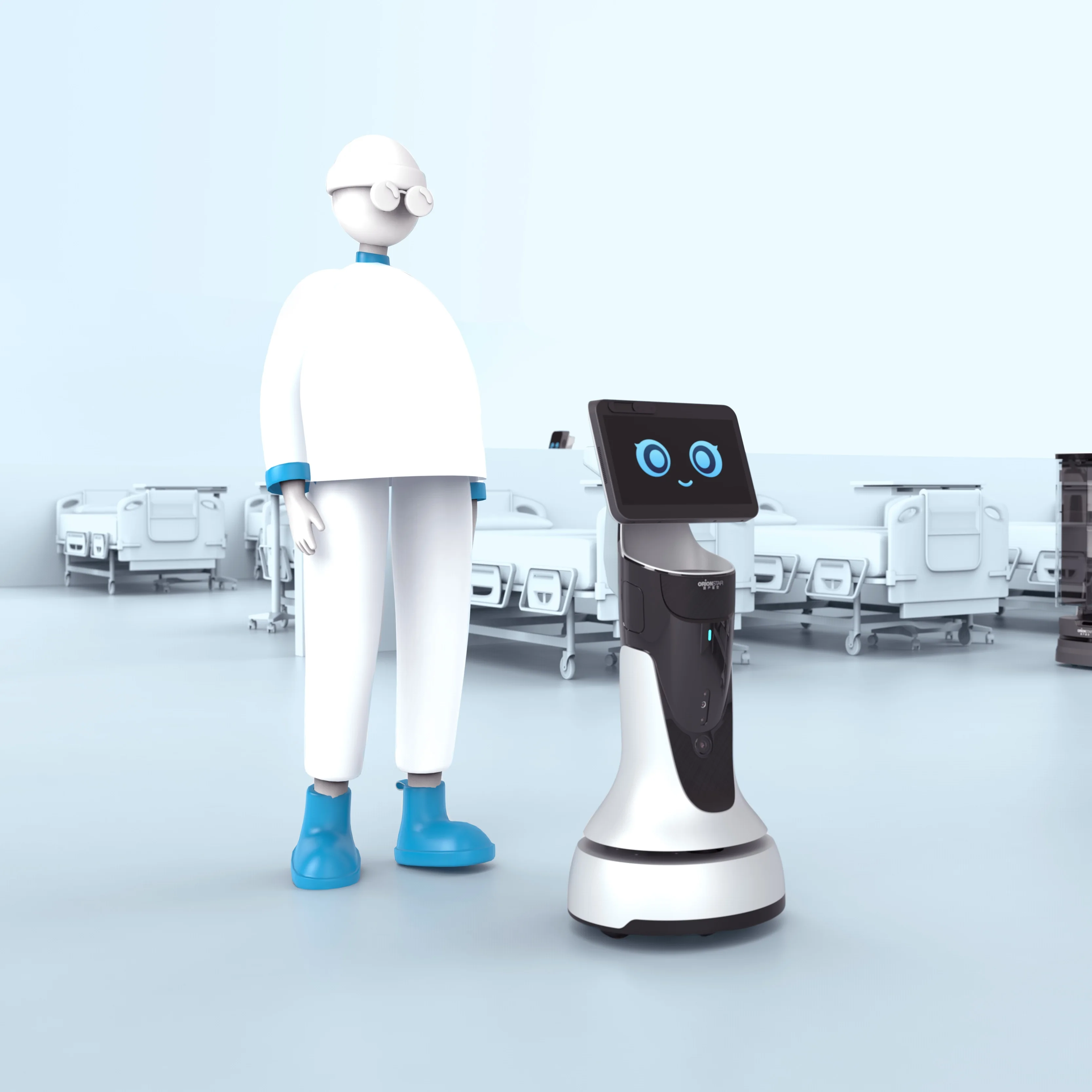 Large Intelligent Industrial Equipment Commercial Voice Dialogue Guide Exhibition Hall Explanation Welcome Reception