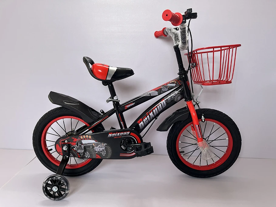 16inch steel frame kids bike with pu training flash wheels for 4-12 years old child wholesale children bicycle