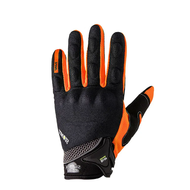 Multi Color Breathable Mens Vintage Driving Gloves Summer Motorcycle Gloves