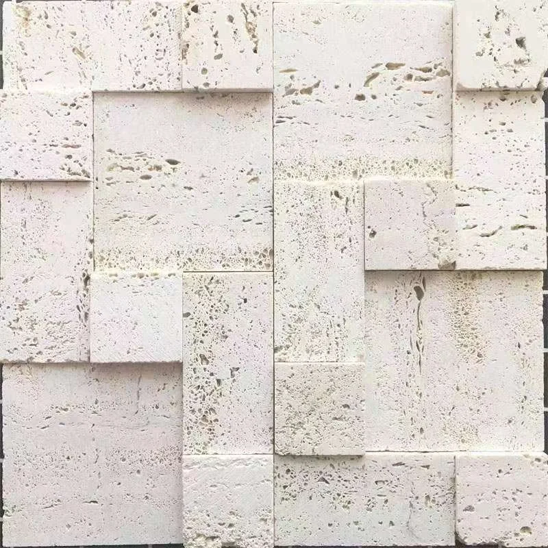 Natural Stone Beige White Yellow Travertine Pavers Mosaic Marble Slab Tiles Home Decor Wall Honed Travertine Stone