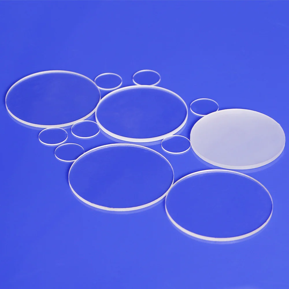 Factory price Customized natural quartz crystal glass plates