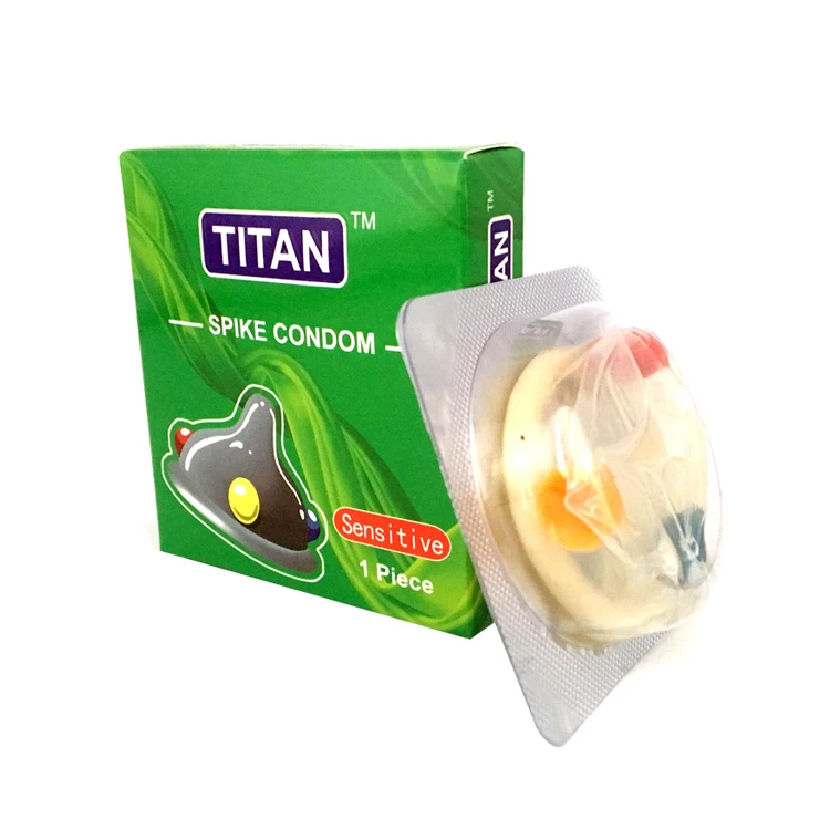 Cheap Spike Condoms For Man oem Brand Super Thin Real Touch Vagina Stimulation Natural Latex Male Condoms