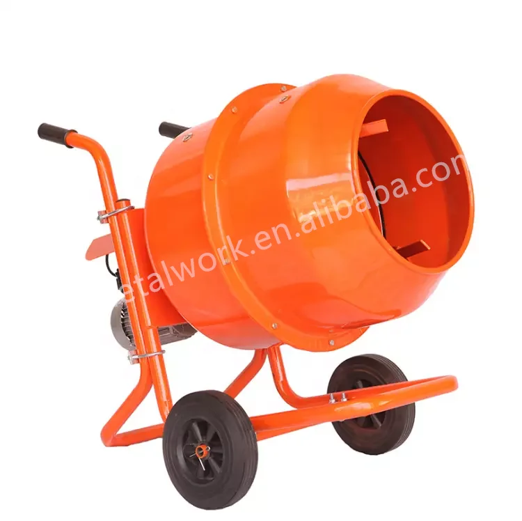 Электрическая мини-Бетономешалка из нержавеющей стали, 240 В