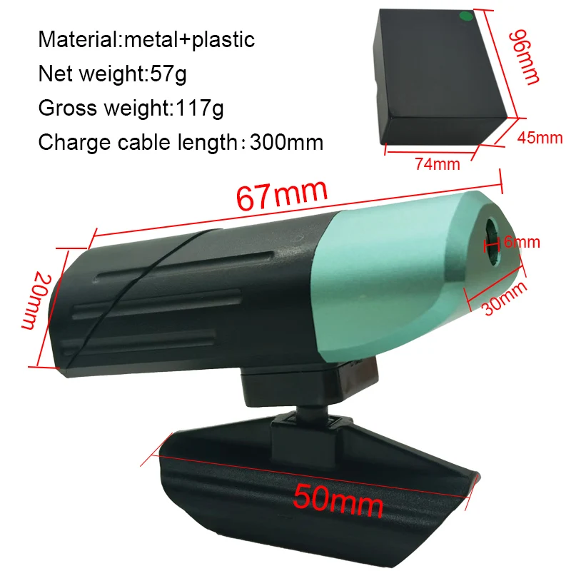 360 degree head rotation axis golf putter flash light cross line trainer for golf putting training aids