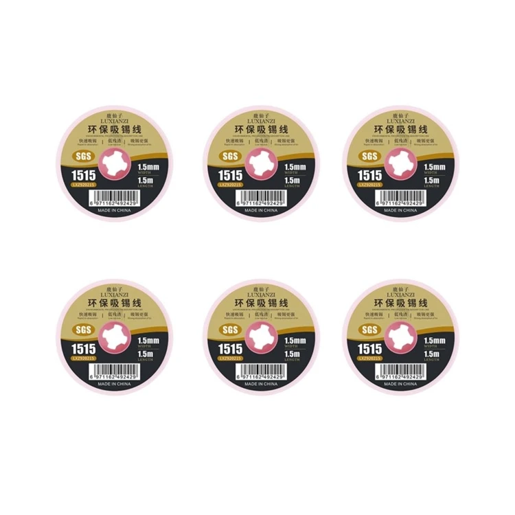 Desoldering Braid Solder Remover Sucker Flux Wick Soldering Cable Wire Repair Tool