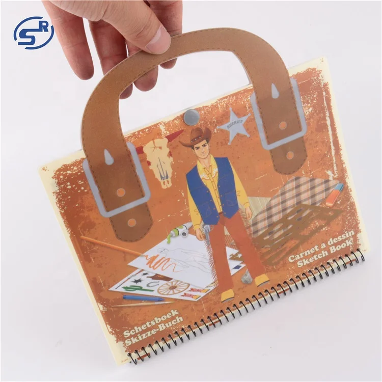 
Sunrise Accept Custom OEM Paper Colored Model Fashion Design Book 