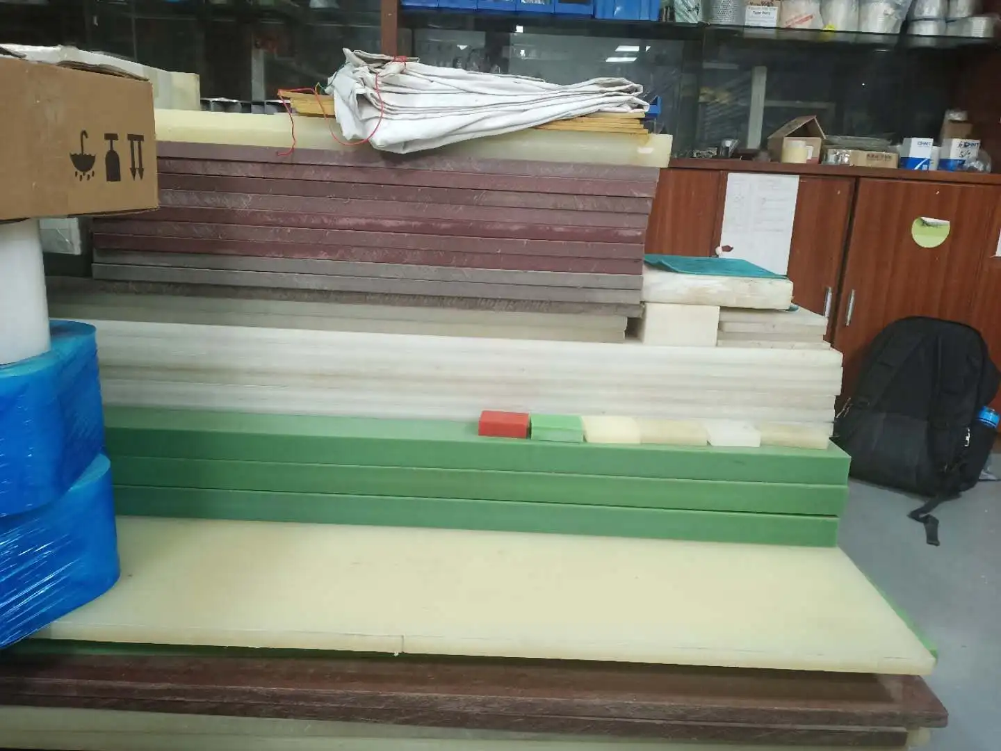 Hard Plastic polypropylene  PP Cutting Board For Clicker Press