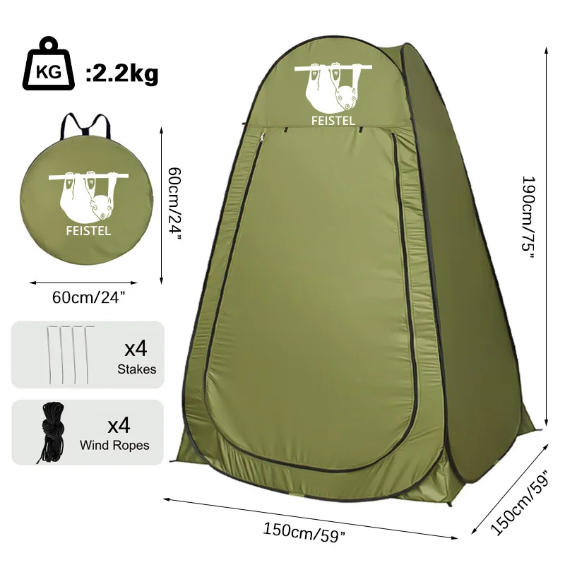 Made in China OEM Camp Shower Tent Outdoor Shower Enclosure Privacy Tent Toilet Tent