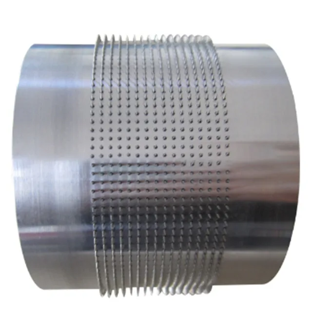 Manufacturer custom perforating roller  nonwoven needle roller Non-woven heating punching shaft