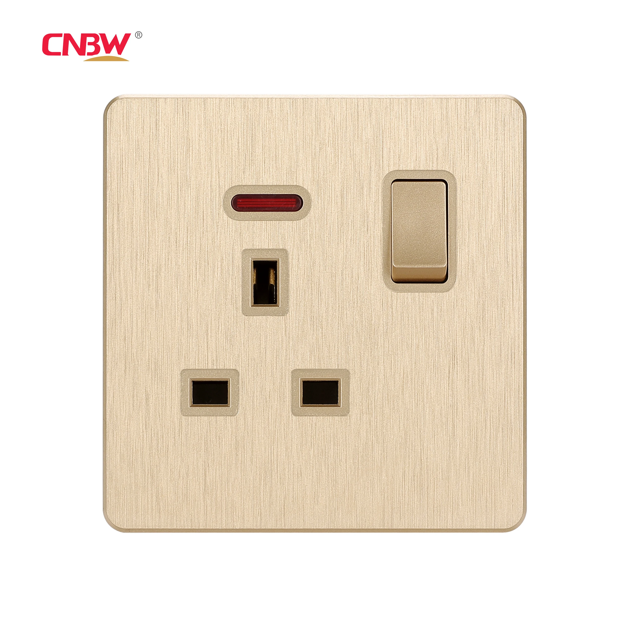 Factory price New design european the 2P schuko wall socket