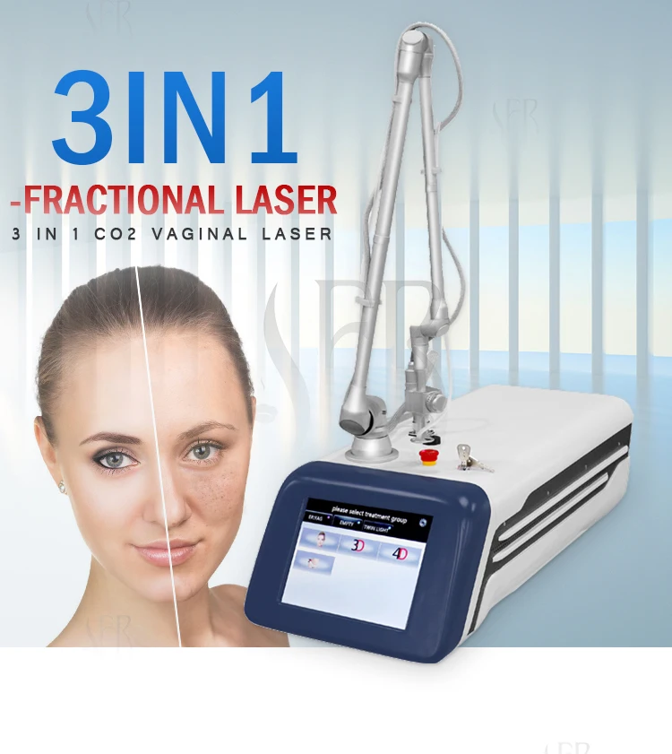 Co2 Fractional/laser Co2 Fraccionado/laser Co2 Vaginal Tightening Machine