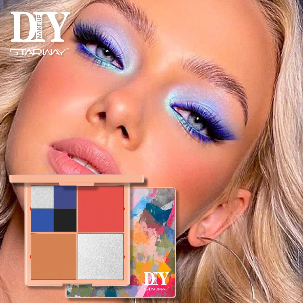Hot Selling Diy Custom Palette Eyeshadow Multicolor Diy Matt Eyeshadow Diy Eyeshadow for Makeup Artist