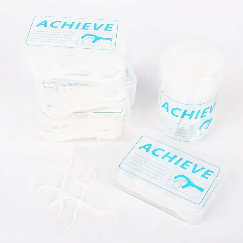 Tooth Clean and Care dental floss plastic toothpicks floss pick
