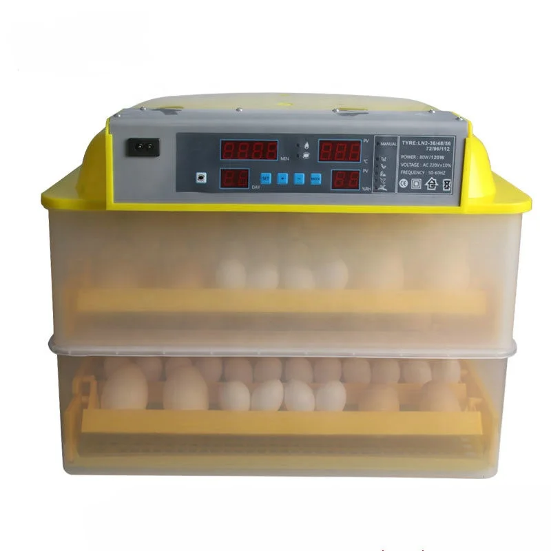 Solar energy incubator 112 eggs birds farming equipment hatching machine