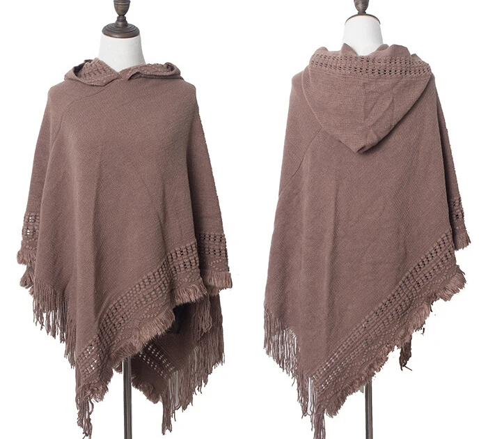 Cashmere Shawl Cashmere Poncho Cape Shawl High Quality Knitted Multi Colors Acrylic Ladies Women Adult Winter Fashion 5-7days