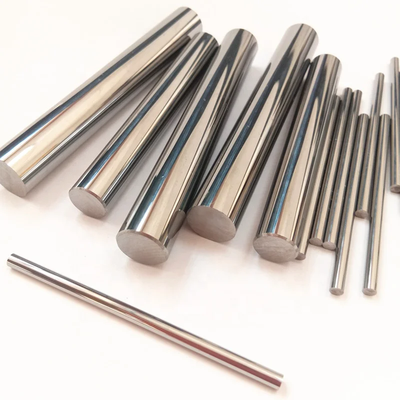 H6 Tolerance  Solid Cemented Carbide Rod Tungsten Carbide Round Bar for End Mill