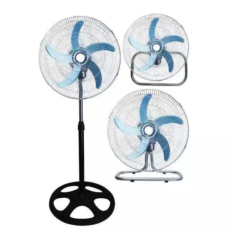 High quality home use gold round ox pedestal fan small standing fan 220v