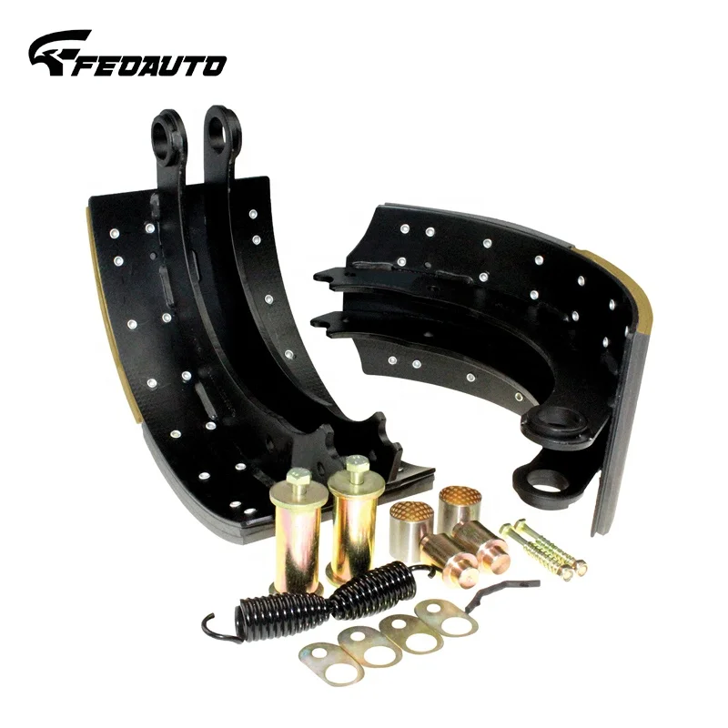 brake shoe lining material 4515E 15025412 brake shoe adhesive auto truck brake shoes