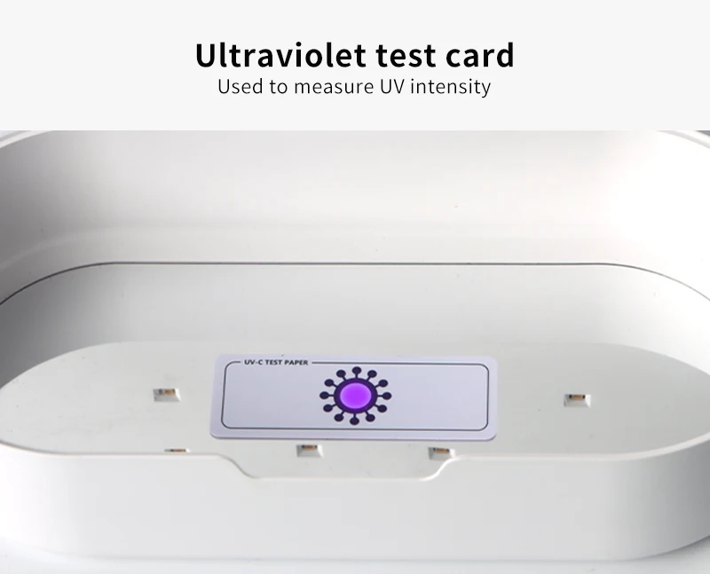 8 Watt Nail Tools Sterilizer UVC LED Sterilizer Box for Manicure Tools CE ROHS FCC Mini Salon Art Manicure Disinfection Nail Box