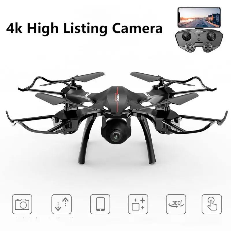 2.4GHz Quadcopter Drone Toys Headless Mode Height Hold RC Drones With Single Camera WIFI FPV Camera for Beginner