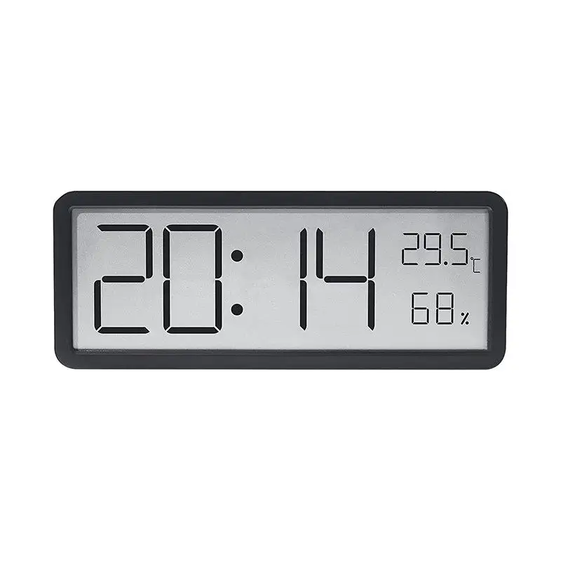 Big screen LCD digital large screen wall clock moving alarm clock for Home decor table clock