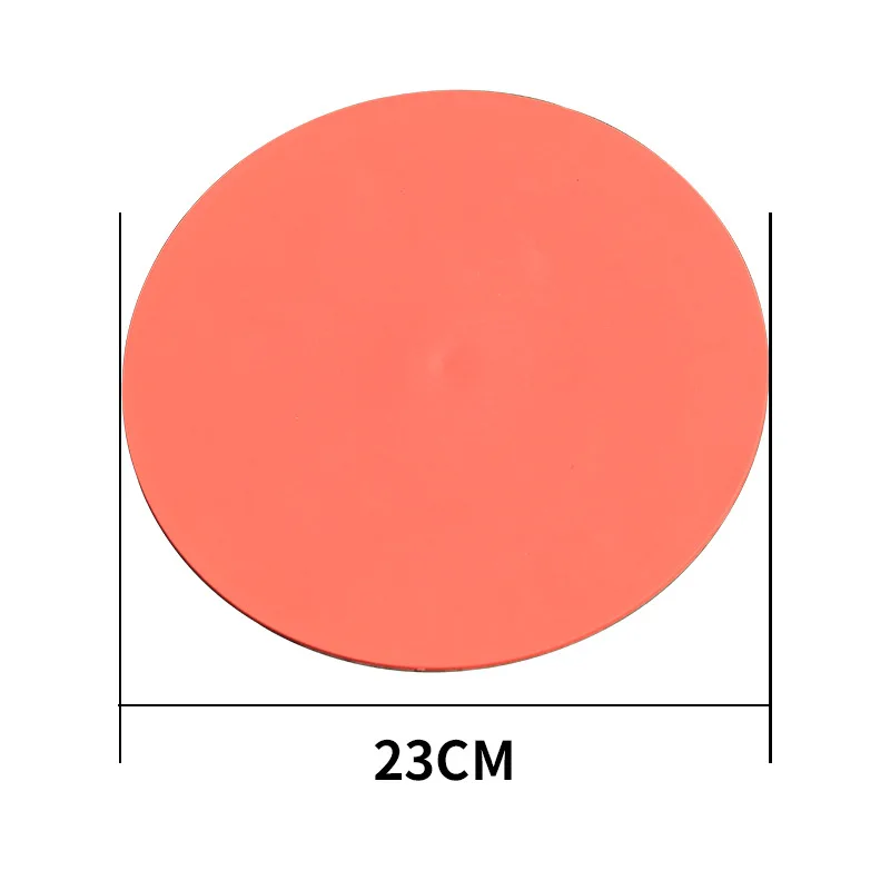 Get-Fit Hot Sale Anti Slip Colorful Rubber Floor Poly Carpet Spot Markers for Training & Kids Activities