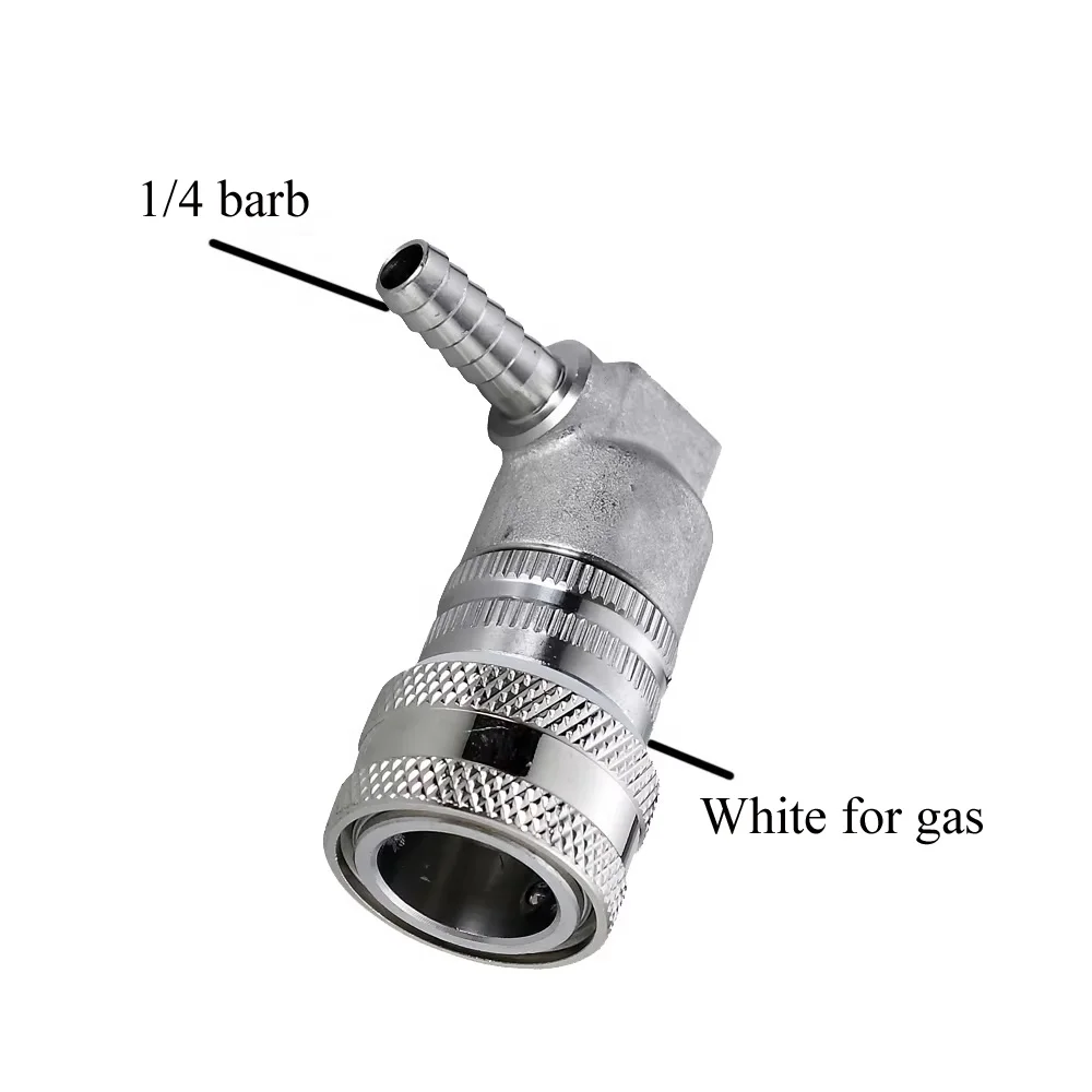 304 Stainless Steel Ball Lock Post Quick Disconnect Bar Homebrew Parts For Draft Beer Tap Faucet Keg