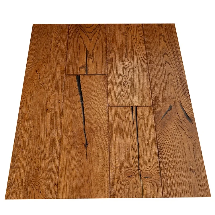 
Best seller and interior design click system vintage oak timber floor boards for home 