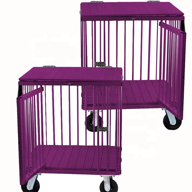 Dog outdoor trolley aluminum Garden folding carry dog outdoor trolley camping collapsible cart pet show new dog outdoor trolley