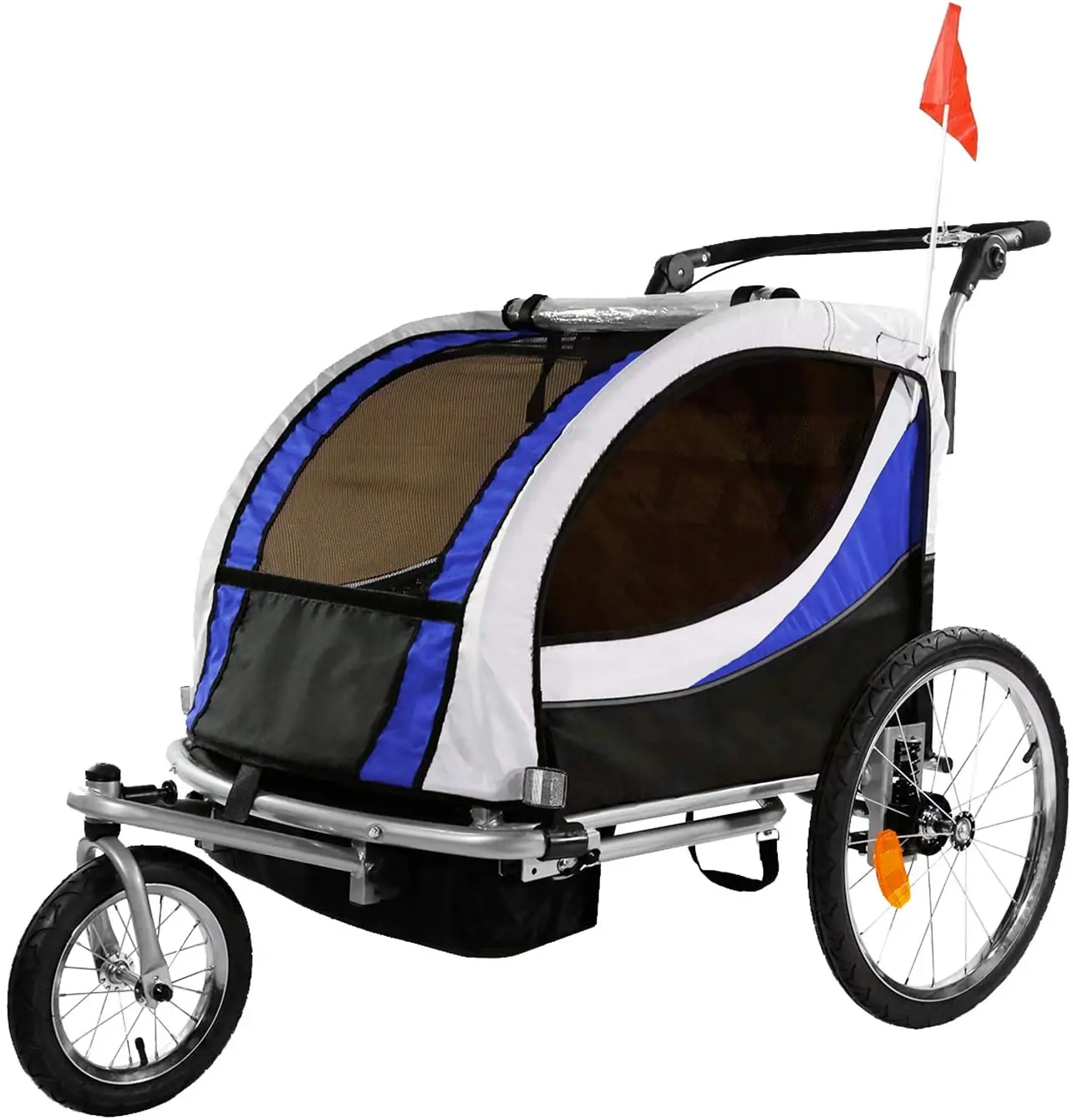 Newest Baby Bike Trailer with CE Certification Bicycle Trailer Stroller 2 in 1