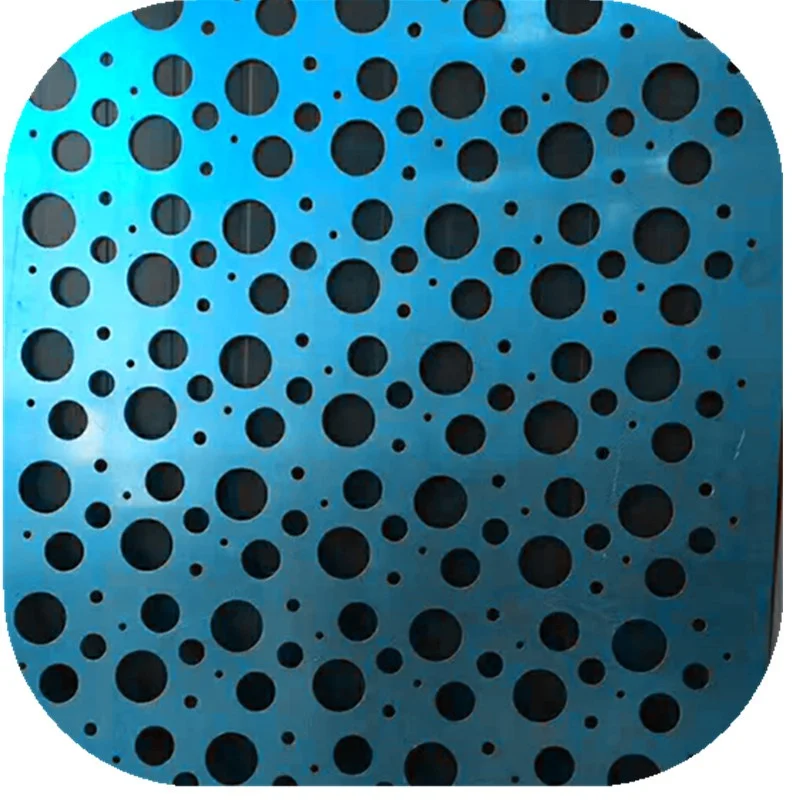Round Hole Plastic Perforated Sheet