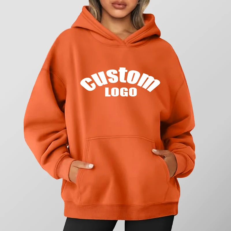 wholesale 430gsm Top quality 100% Cotton hoodie Sweatshirt blank hoodie without string custom Puff Print
