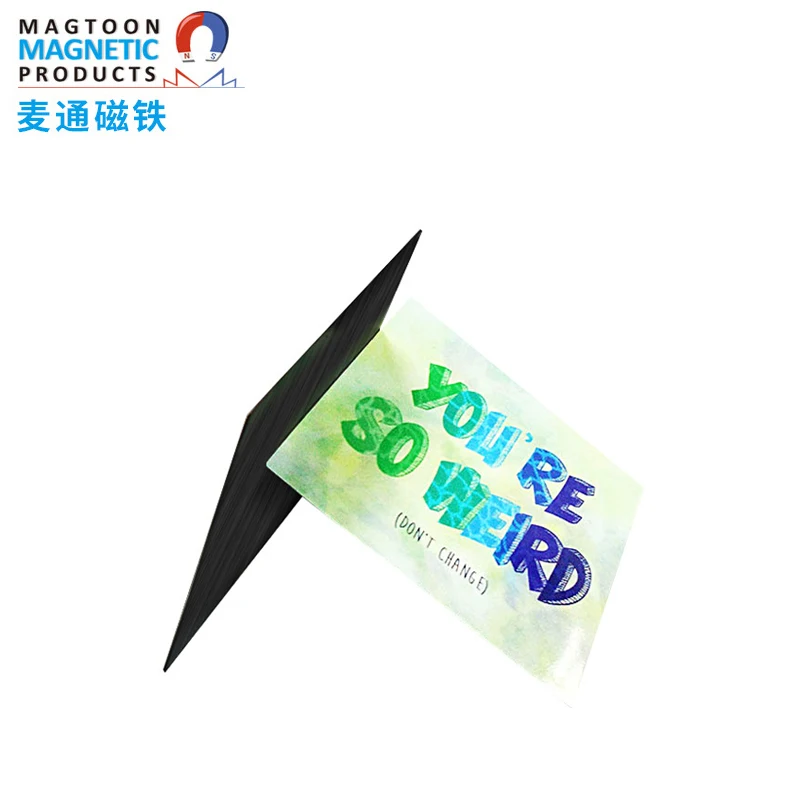 Magtoon Custom Home Decor Christmas Decoration Santa Claus Sticker Xmas Ornaments Paper Fridge Magnet