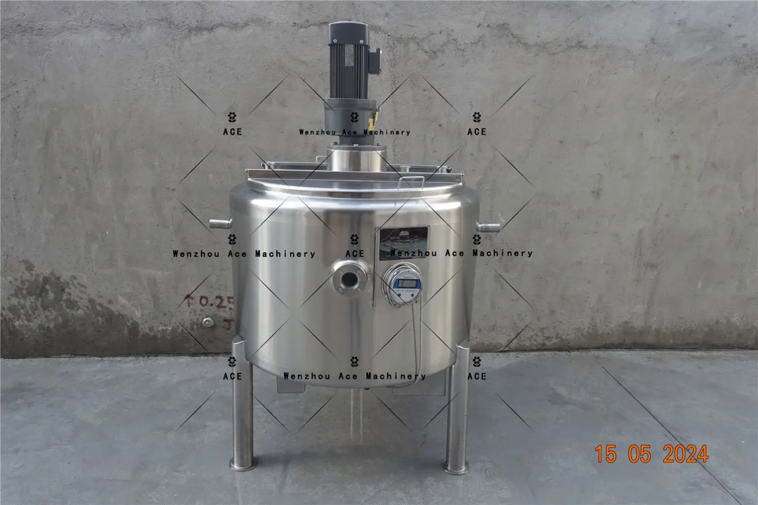 Aindustrial Carbomer Oil Cream Mixer With Lifting Homogenizer And High Shear Emulsifying Capability