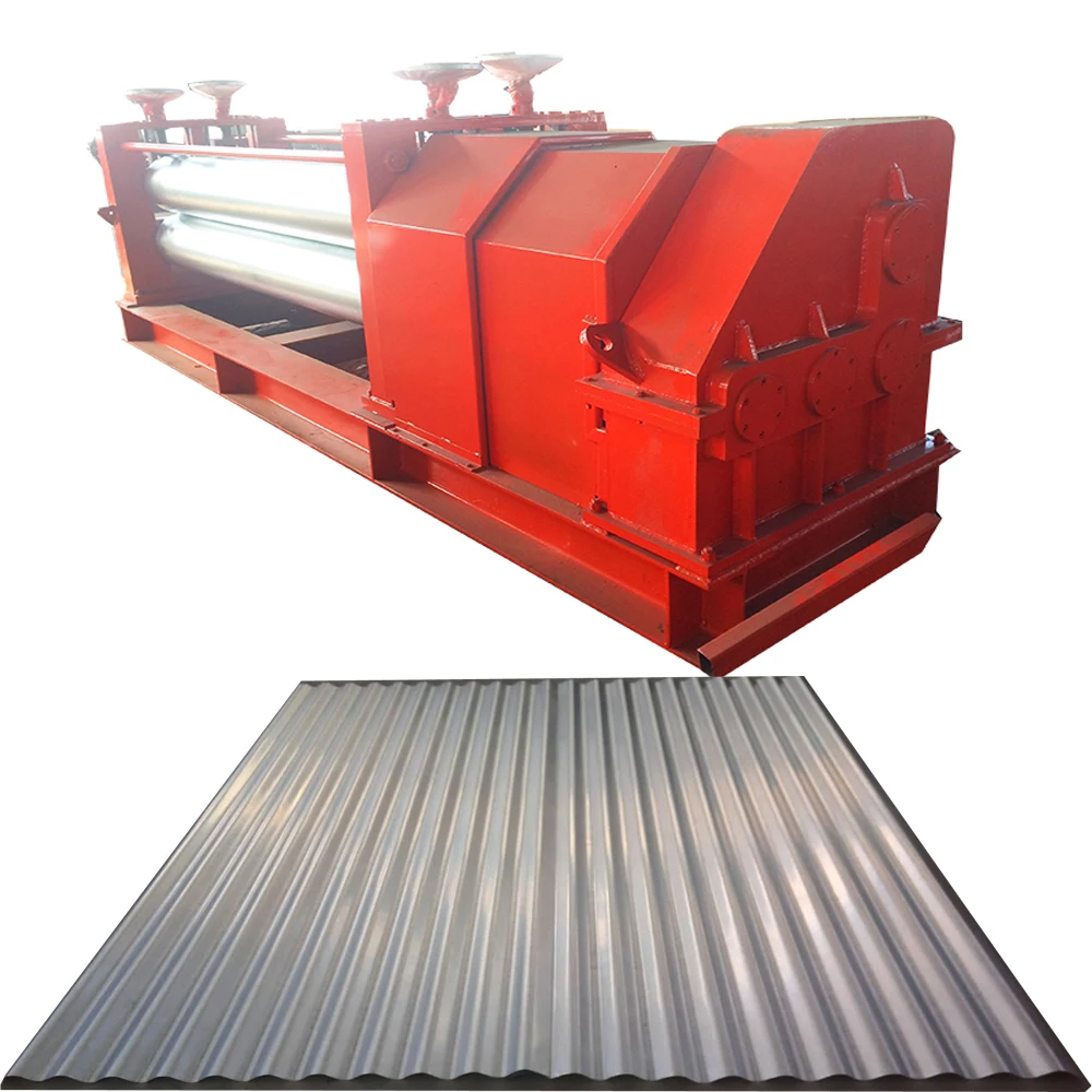 G550 Barrel Corrugation Machine Horizontal Sheet for Thin Corrugated Roofing Sheets