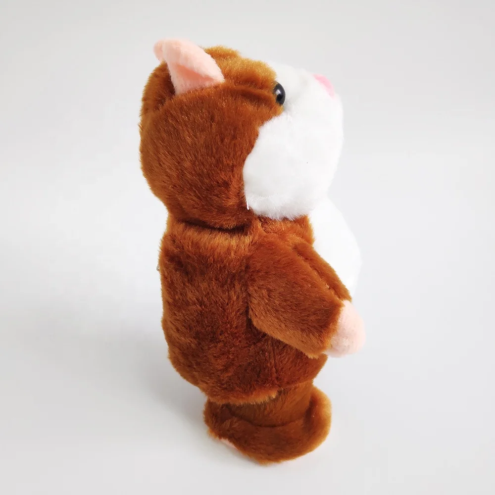 18cm talking and walking hamster toy