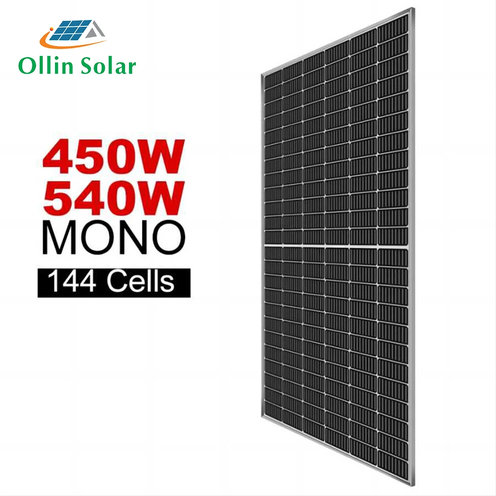 Solar Panel Cheaper Price Topcon N Type 580 Watt M10 Bificial Solar Panel IP67 Efficiency up to 21.29% for Power Station