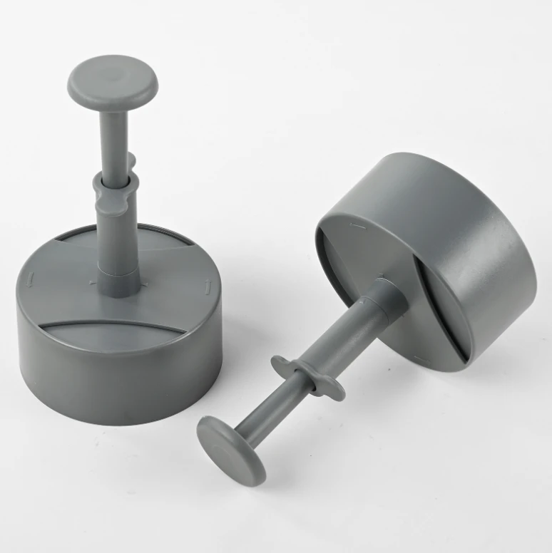 ABS plastic circular press hamburger Patty press for household kitchen manual non-stick meat press
