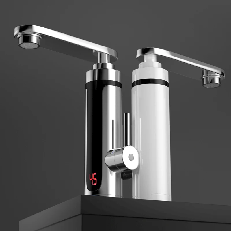 2021 Hot Sale Top Quality Factory Direct Kitchen Household Fast Heating Tap Bathroom Tankless Instant Electric Heater Faucet