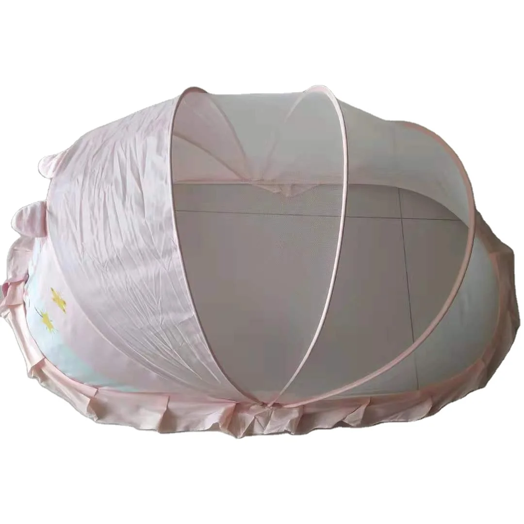 2021  new style  high quality cartoon baby foldable mosquito net