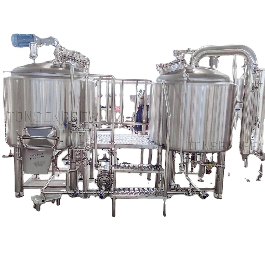 100L 2-Vessl Beer Making Machine Craft Beer Brewery system beer recipe pilot testing system