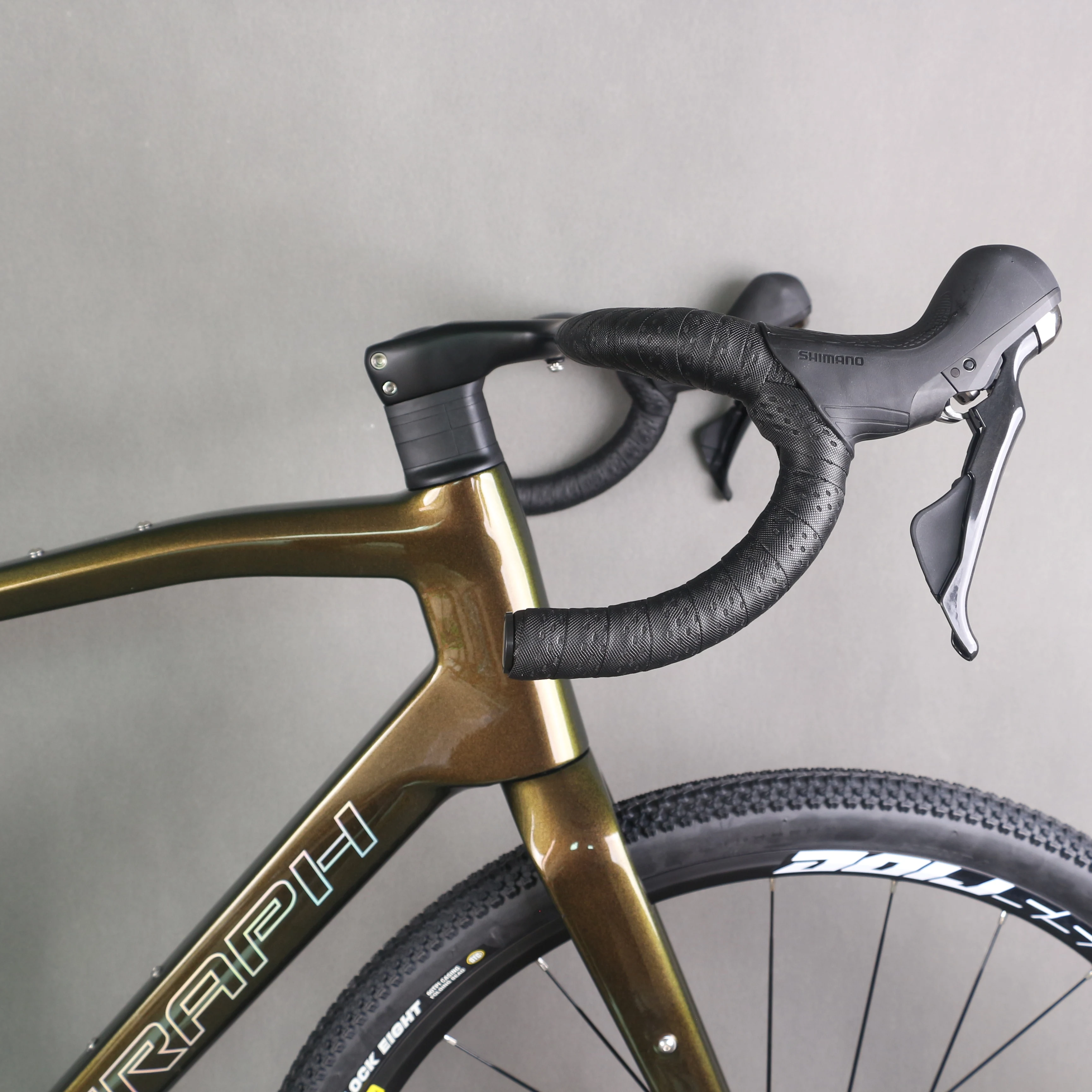 Full Inner Cable Disc Gravel Complete Bike GR047 Ultegra Hydraulic 22 Speed Groupset 29er Aluminum Wheelset