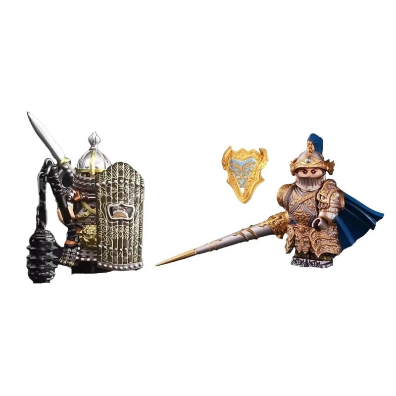 RZ123 RZ531 Medieval Knight soldiers guard plastic Blocks Educational toys Mini Building Block Toys for boys Kids girls