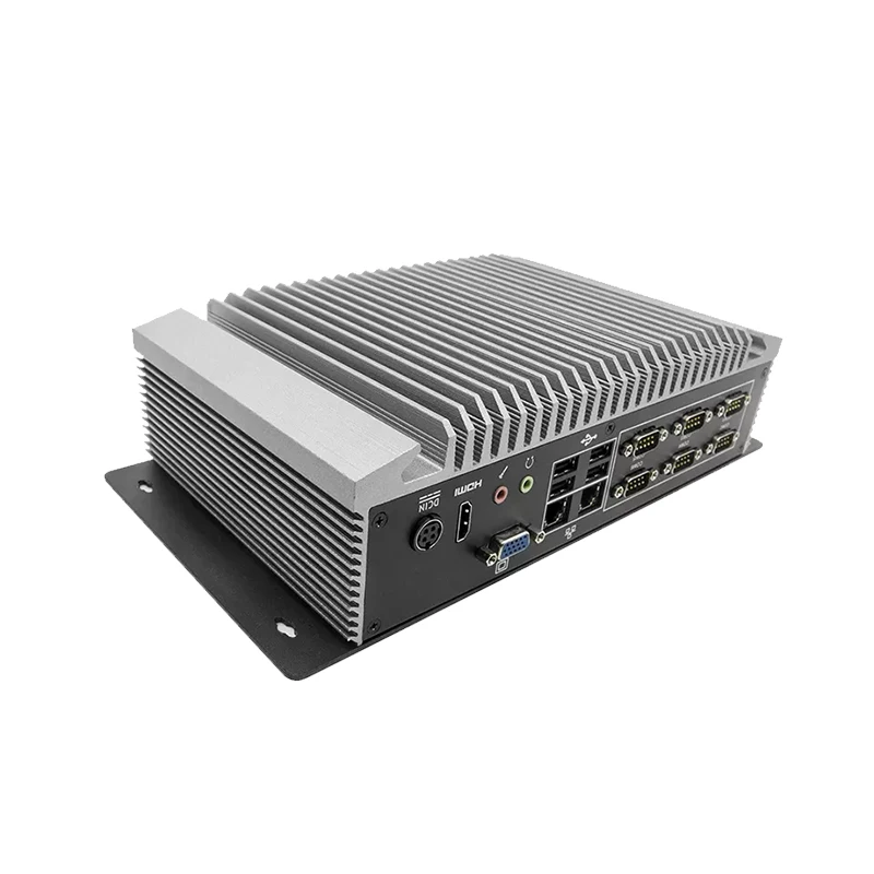 JWIPC горячая распродажа 4 Гб DDR3L 64G SSD 802.11ac/BT4.0 USB2.0 intel j1900 2 lan Мини ПК Безвентиляторный Компьютер с портами